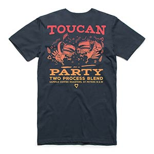 Photo of Toucan Party Blend tee: Navy